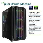 PCplus Dream Machine Ultra 7 265KF 32GB 2TB SSD RTX 5070 Ti 16GB gaming stolno racunalo