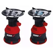Dedra 31A001 prenosni plinski kuhalnik s piezo vžigom – 1,2 kW