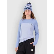 Mons Royale Yotei Merino Base Layer Top moonstone