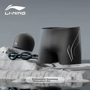 Li-Ning Muški set za plivanje, 3 dela, Crni