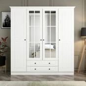 Hanah Home Kale 4017 Garderober, 180x190x52cm, Beli