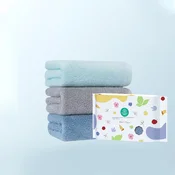PurCotton Set peškira, 32x70cm, 3 komada, Višebojni
