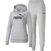 Puma Ženski pulover Pulover ESS Logo Hoodie TR i hlače ESS Sweatpants TR cl none