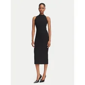 Guess Vsakodnevna obleka W6BK88 Z1920 Črna Slim Fit