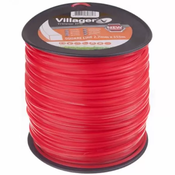 Struna za trimer cetvrtasta 5LB 2.4mm x 390 m Villager
