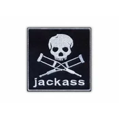 shumee Našitek Jackass - Podloga za nalepko z likanjem/toplotno varjenje - Vezen našitek/značka/emblem
