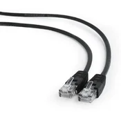 Gembird PP12-7.5M/BK Mrežni kabl UTP CAT5e, 7.5m, Crni