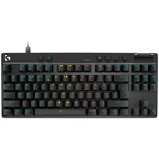 LOGITECH PRO X TKL RAPID Gaming Keyboard - BLACK - US INTL - USB - EMEA28i-935 - LINEAR