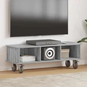 TV stalak Siva Sonoma 100 x 35 x 35 cm Konstruirano drvo