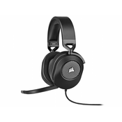 Corsair HS65 SURROUND/7.1/Jack/Wire/Black