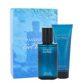 Davidoff Set regalo Cool Water Man eau de toilette 40 ml e gel doccia Cool Water Man 75 ml