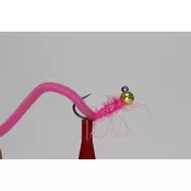 Hand Made Squirmy Worm Pink