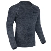 Termalna majica Oxford Advanced Base Layer Black-Grey - dolgi rokavi