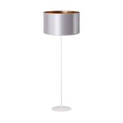 Duolla - Podna lampa CANNES 1xE27/15W/230V precnik 45 cm srebrna/bakrena/bela