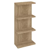 Odprta polica RIWA 30x70x15cm, hrast Alabama - Rjava - 30x70x15 cm - Sapho - RIWA CABINET WITH MIRROR - 24 - MDF/laminat - 300 - 700 - 150 - 14