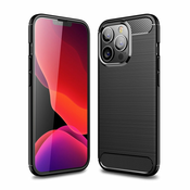 Ovitek za iPhone 13 Pro | Carbon vzorec | Črn