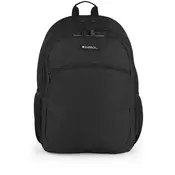Ruksak, školska torba, s pretincem za laptop, na patentni zatvarač, GABOL Wolf, crni