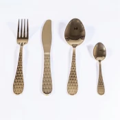 TOO KT-479 G Honey pribor za jelo pribor 16 pcs zlato