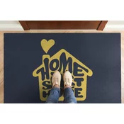 tulup.si Predpražnik Home sweet home Hiša in srce 60x40 cm