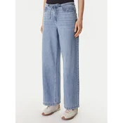 DKNY Traperice DJ6G4184 Plava Wide Leg
