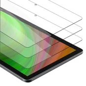 Cadorabo CADORABO Huawei MediaPad M5 LITE 10 (10.1 Zoll) v visoka prosojnost - 3-pack Kaljeno steklo za zaščito zaslona s trdoto 9H in združljivostjo s 3D doti, (20548462)