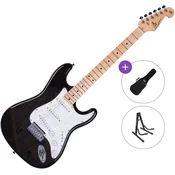 SX SST/ASH Basic SET Transparent Black Električna kitara