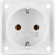 Berker Berker Schuko vtičnica pws s priključnimi sponkami 947782502, (20859557)