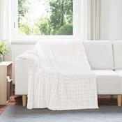 Pokrivaci za bacanje 6 pcs Bijelo 200 x 150 cm Runo