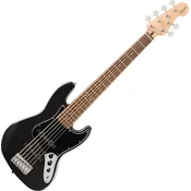 Fender Squier Affinity Series Jazz Bass VI LRL Black Metallic 6 žicana bas gitara (Skoro novo)
