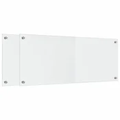 Kuhinjski panel 2 kos Transparentno 100 x 40 cm kaljeno steklo