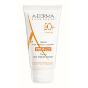 A-Derma Protect zaštitna krema za normalnu i suhu kožu lica SPF 50+ Water Resistant (Normal to Dry Fragile Skin) 40 ml