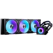 Phanteks Glacier One 420 D30 X2 tekočinsko hlajenje, črno (4 ventilatorji)