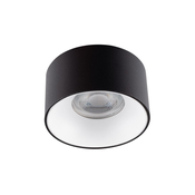 Kanlux 27577 - Vgradna svetilka MINI RITI 1xGU10/25W/230V črno/bela