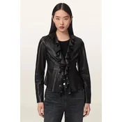 AllSaints srajčna bluza ženska usnjena LUANA LEA SHIRT