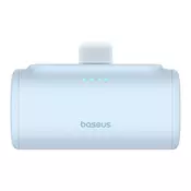 Baseus kompaktna power bank za brzo punjenje 5000 mAh, 20 W s iPhone priključkom, plava P10068307313-00