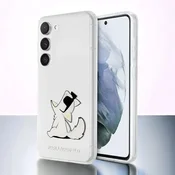 Infostyle Silikonski ovitek Karl Lagerfeld Choupette Fun za Samsung Galaxy S23 (KLHCS23SCFNRC) Prozorna/TPU silikon