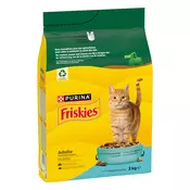PURINA Friskies Adult Katze s morskom ribom i povrcem - 3 x 3 kg
