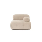 Atelier del Sofa Fotelja Doblo 100x80x105cm Breskva