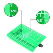 Tarča z magnetom za zelene laserske nivelirje
