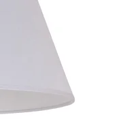 Duolla Lampshade Sofia višina 25 cm, bela - Tkanine/tekstil