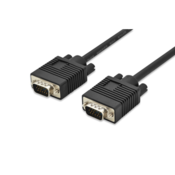 Digitus Digitus VGA Priključni kabel [1x 15-polni muški konektor D-SUB - 1x 15-polni muški konektor D-SUB] 5 m Crna