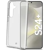 Celly Gelskin TPU ovitek Galaxy S24+ 5G prozoren
