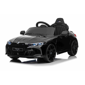 Beneo BMW M4 elektricni auto, crni, 2.4 GHz daljinski upravljac, USB / Aux ulaz, ovjes, 12V baterija, LED svjetla, 2 X MOTORA, ORIGINALNA licenca