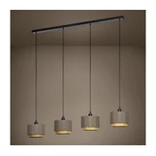 EGLO Viseca lampa MARCHENA 4xE27 146 cm kapucino/crna 390121