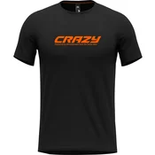 Crazy Logo majica s kratkimi rokavi, smola (S)