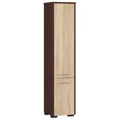 AKORD Akord Fin Visoka Kopalniška omara, 2 Vrata, Wenge/Hrast Sonoma, (5000333311)