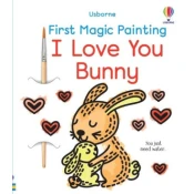 First Magic Painting I Love You Bunny