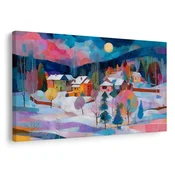Slika zimska pravljica v gorah - 40x30