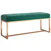 Vidaxl Klop 110x36x45 cm žamet
