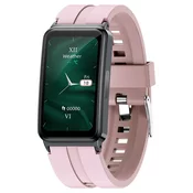 INF Pametna ura z EKG/HRV, srčnim utripom, različnimi športnimi načini Pink, (21236385)